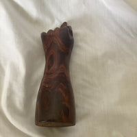 Wooden Fig Hand Gesture