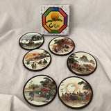 Moongori Coasters Set Of 6 Made In Korea