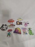 Cartoon Stickers 10 Ct