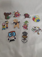 Cartoon Stickers 10 Ct