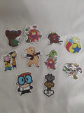 Cartoon Stickers 10 Ct