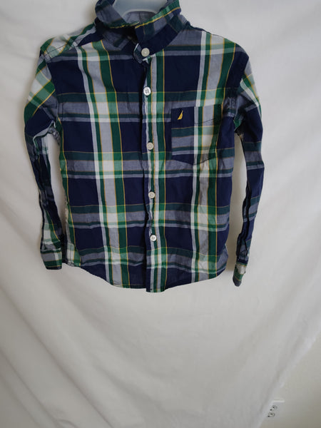 Nautica Shirt Boys Size 5/6 M