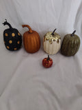 Pumpkin Decor Set Of 5