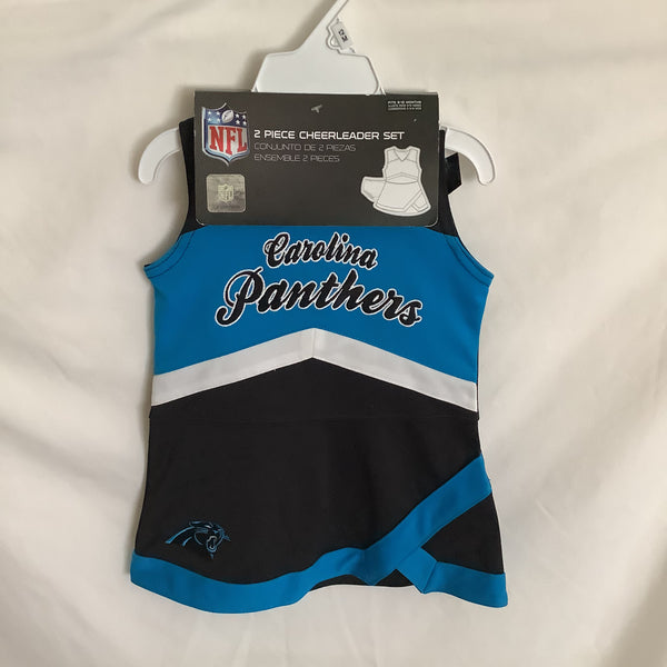 Carolina Panthers 2 Piece Cheerleader Set Size 18-24M