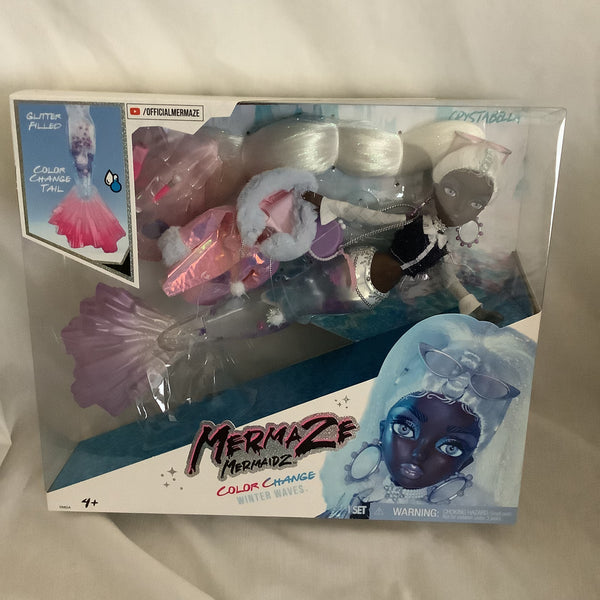 Mermaze Mermaidz Winter Waves Crystabella Mermaid Doll