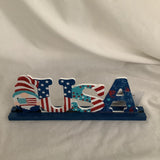 Patriotic Table Decor