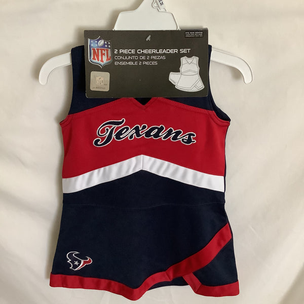 Texans 2 Piece Cheerleader Set Size 18-24M