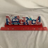 Patriotic Table Decor