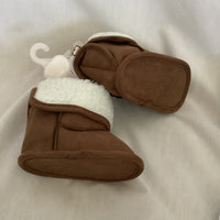 Stepping Stones Faux Fur Baby Boots Size 3-6M