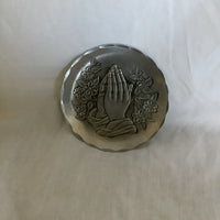 Wendell August Forge Praying Hands Dish