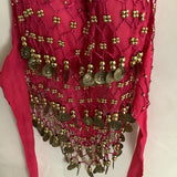 Women’s Belly  Dance Coin Bra Top