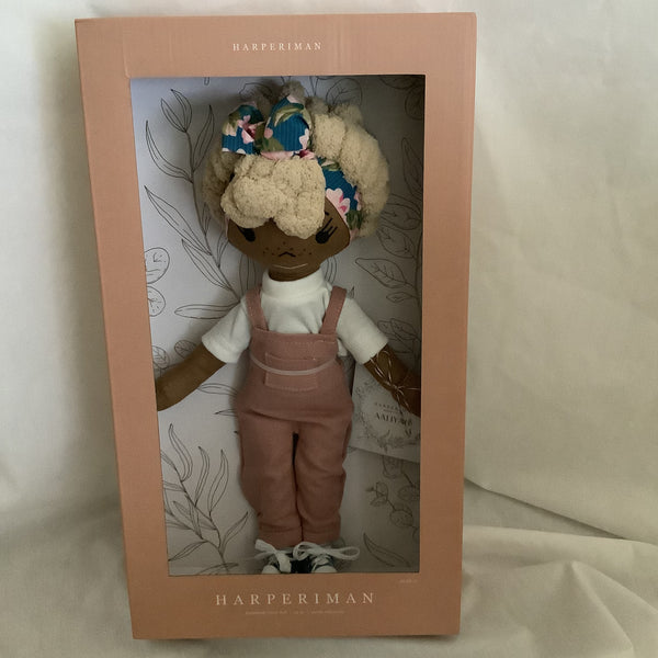 Harperiman Aaliyah 14” Plush Linen Doll