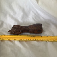 Wooden Fig Hand Gesture