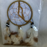 Brown & White Dreamcatcher