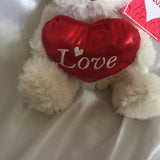 Valentine Plush Bear