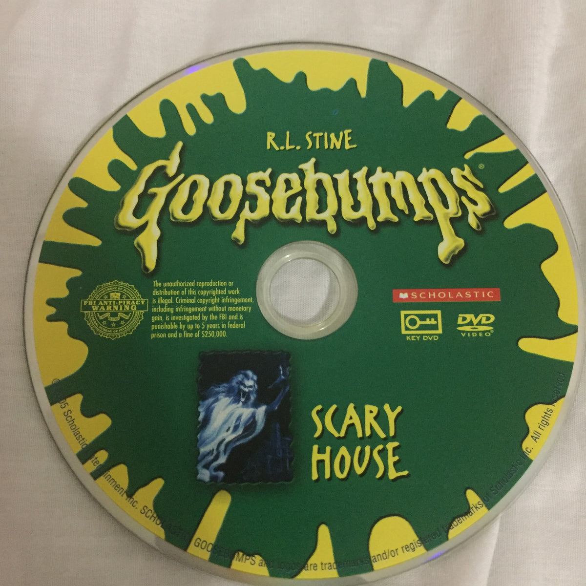 R.L. Stine Goosebumps Scary House DVD – Around The Way Thrift