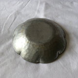 Decorative Silver Tone Handmade Bowl