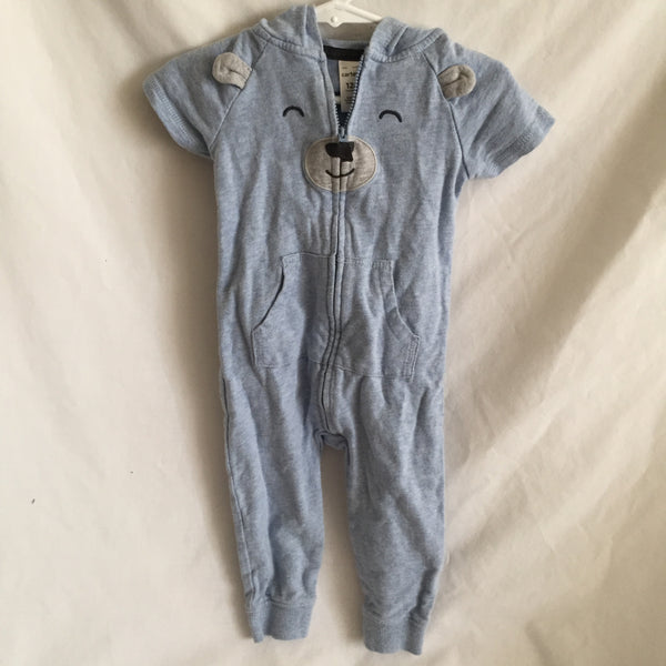 Carter’s Hooded Pajamas- Size 12 Months