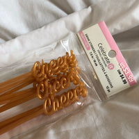 ‘Cheers’ Drink Stirrers