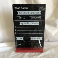 Dear Santa Chalkboard