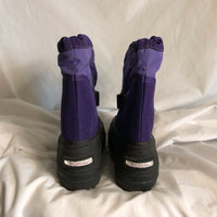 Columbia Purple and Black Weather Boots - Kids Size 13