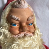 Vintage Rubber Faced Christmas Santa Claus Doll