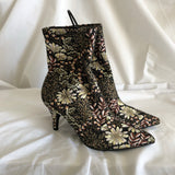 Floral Heel Boots - Urban Outfitters - Women’s Size 7