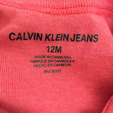 Calvin Klein Jeans Onesie- Size 12 Months