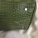 The Limited Faux Crocodile Handbag