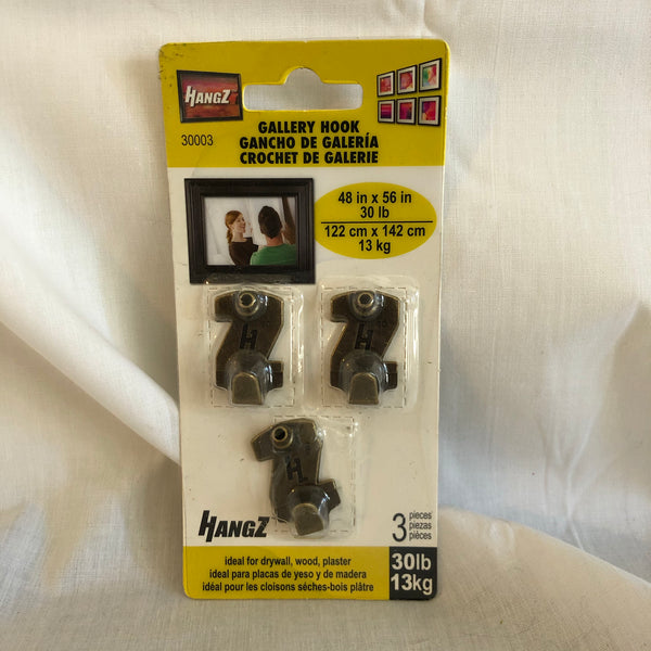 Gallery Hooks - Pack of 3