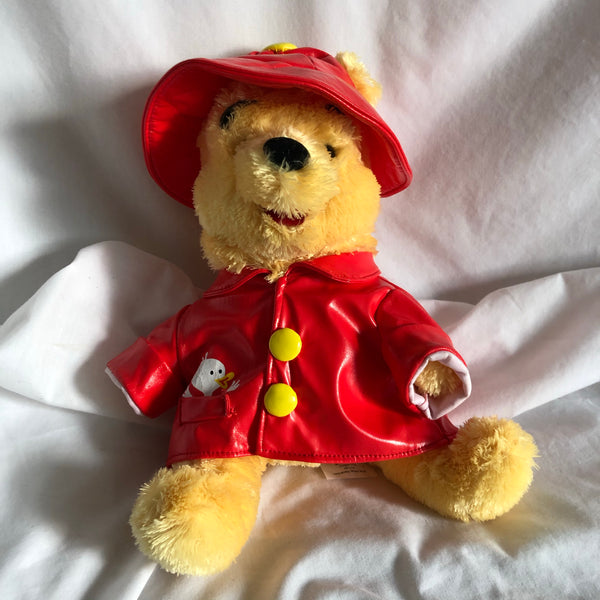 Disney Winnie The Pooh in Raincoat Plush