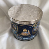 Bath & Body Works - Blueberry Maple Pancakes 3 Wick Candle 14.5 OZ