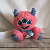 Pink Glitter Sparkle Monster Plush