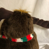 Christmas Moose Plush