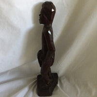 Pacific Islander/Asian Wood Man Carving