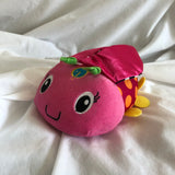 Pink Polka Dot Bug Plush Toy