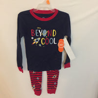 Wonder Nation 2 Piece Pajama Set Size 4T