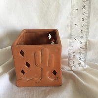 Terracotta Desert Scenery Candle Holder