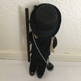 Sammlerpuppe Klein Spielzeug Chimney Sweep German Collector Doll- Kaminkehrer