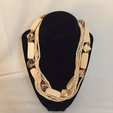 Wooden & Shell Necklace