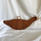 Straw Goose Hanging Wall Pocket