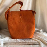 Geir Ness Orange Bucket Purse