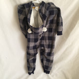 Carter’s Hooded Pajamas- Size 18 Months