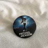 Michael Jackson Button Pin