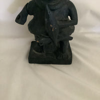 Vintage Mesoamerican Wood Carving Statue