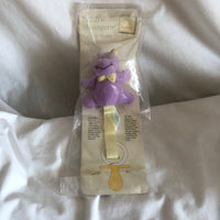 Noah's Menagerie Pacifier Buddy - Hippo
