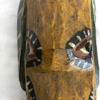 Vintage Handcarved Wooden Guatemala Animal Mask