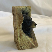 Black Bear In Cave Sculpture