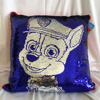 Paw Patrol Reversible Sequin Pillow