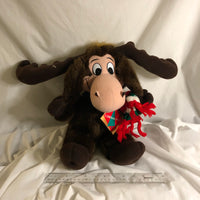 Christmas Moose Plush